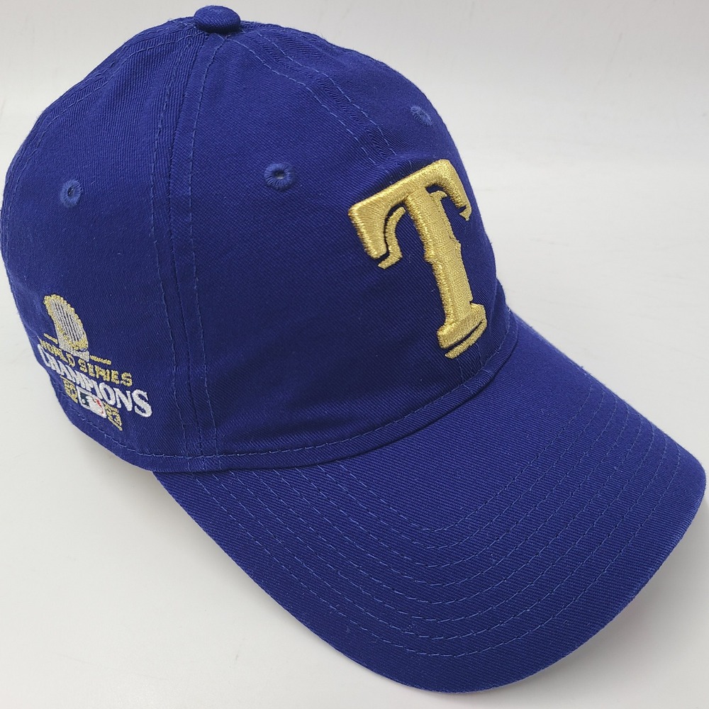 Women Texas Rangers Hat Strapback (Fits Small) 2023 World Series Champions *READ